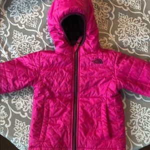 The North Face reversible mossbud jacket